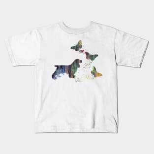 Cocker Spaniel Art Kids T-Shirt